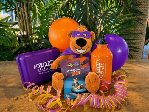 Merchandise Kindergeburtstag Adventure Dome Bern Westside