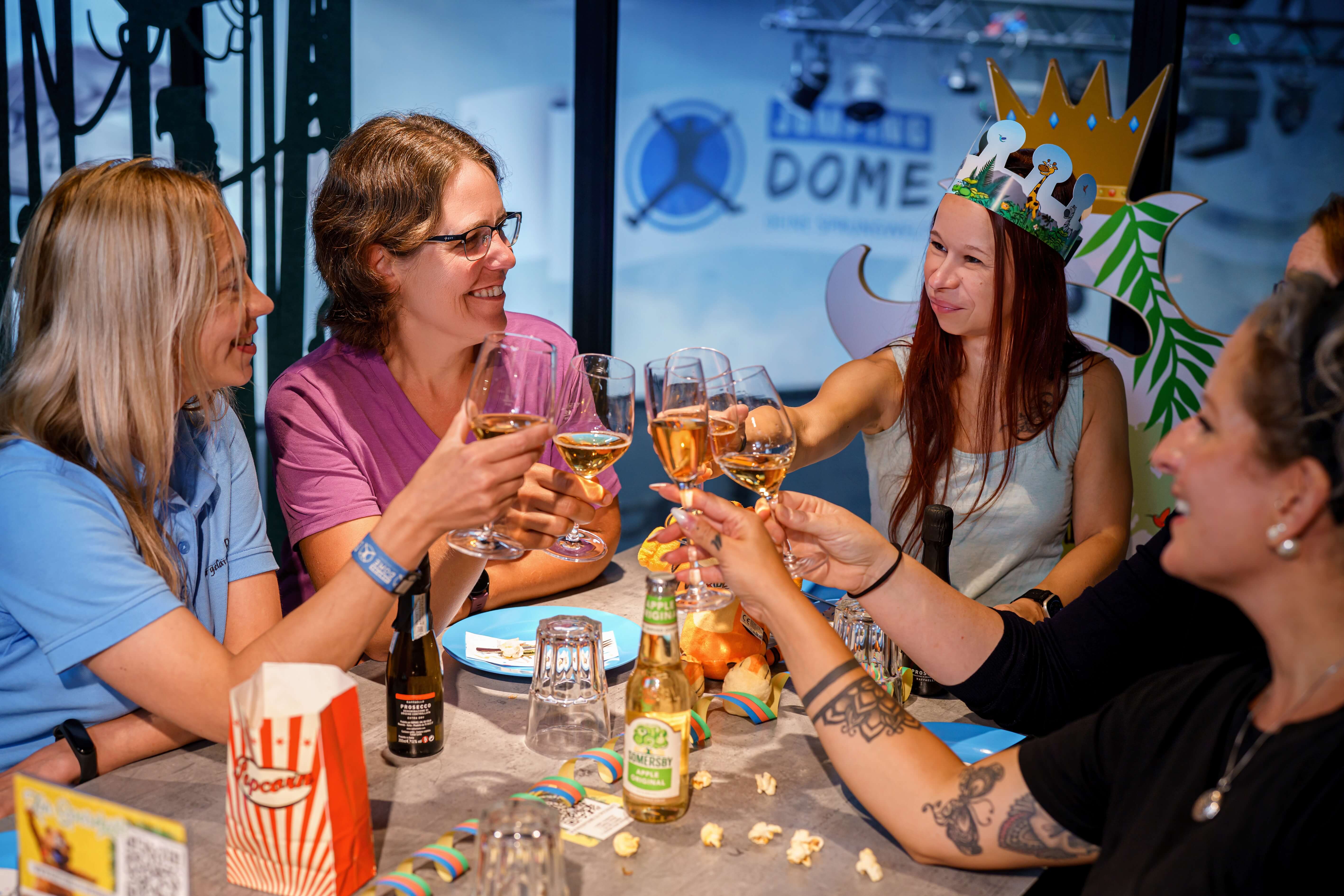 Gruppenbesuch im Kiddy Dome